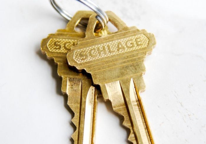 Schlage house key.