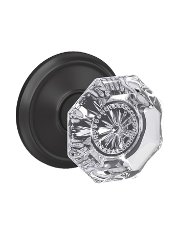 Schlage glass knobs