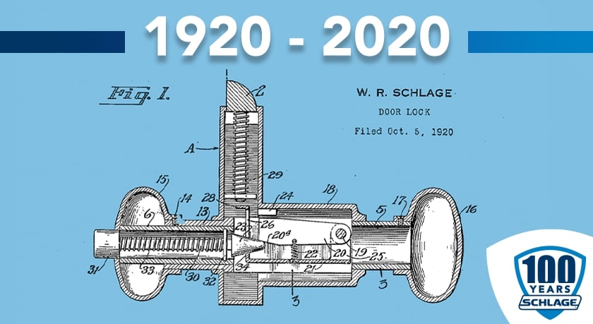 Schlage's 100th anniversary.