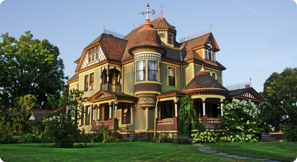 Traditional style house