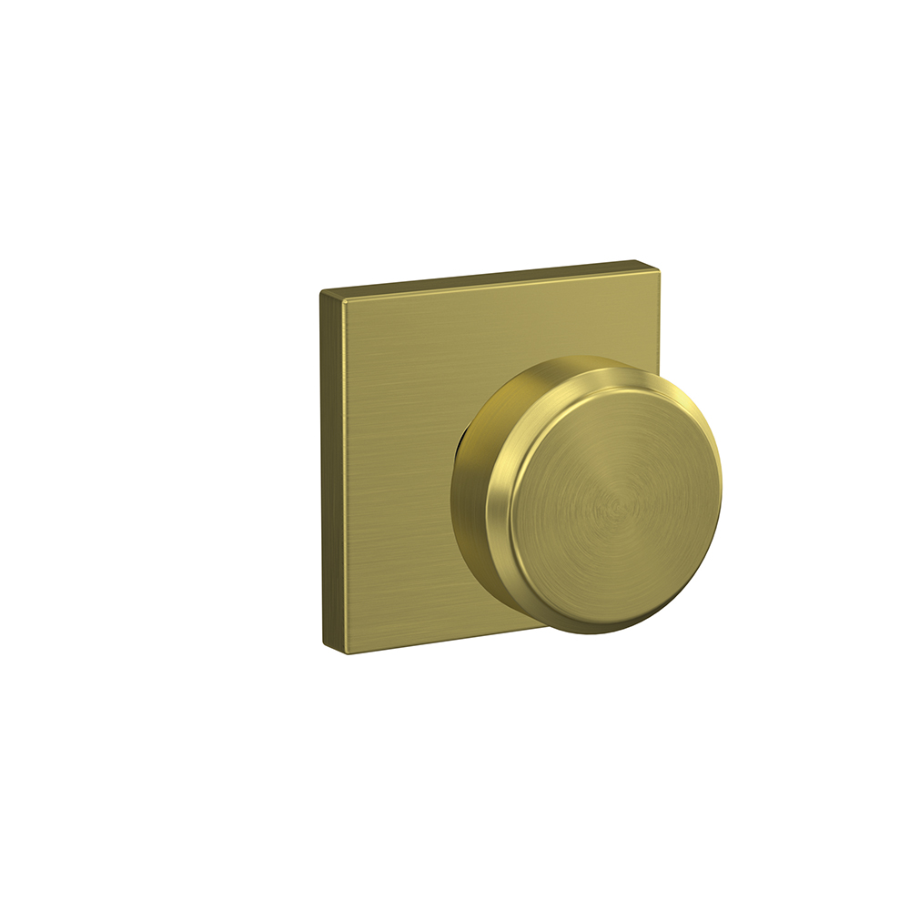 Custom Bowery Knob with Collins Trim Hall-Closet and Bed-Bath Lock