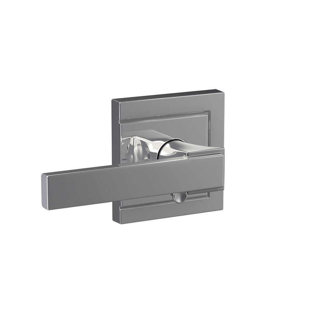 Custom Northbrook Lever with Upland Trim HallCloset and BedBath Lock