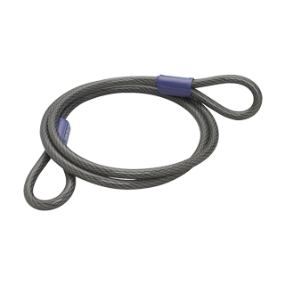Cabels and Chains for enhanced security.