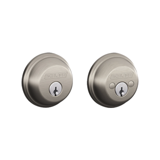 Double Cylinder Deadbolts Door lock which is keyed two sides