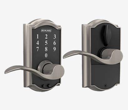keyless lock with lever