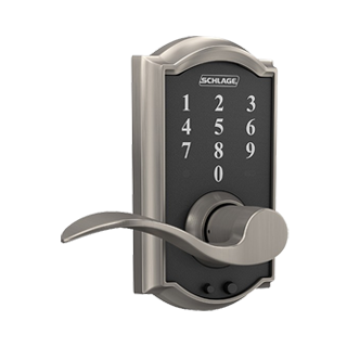 keyless lock with accent lever