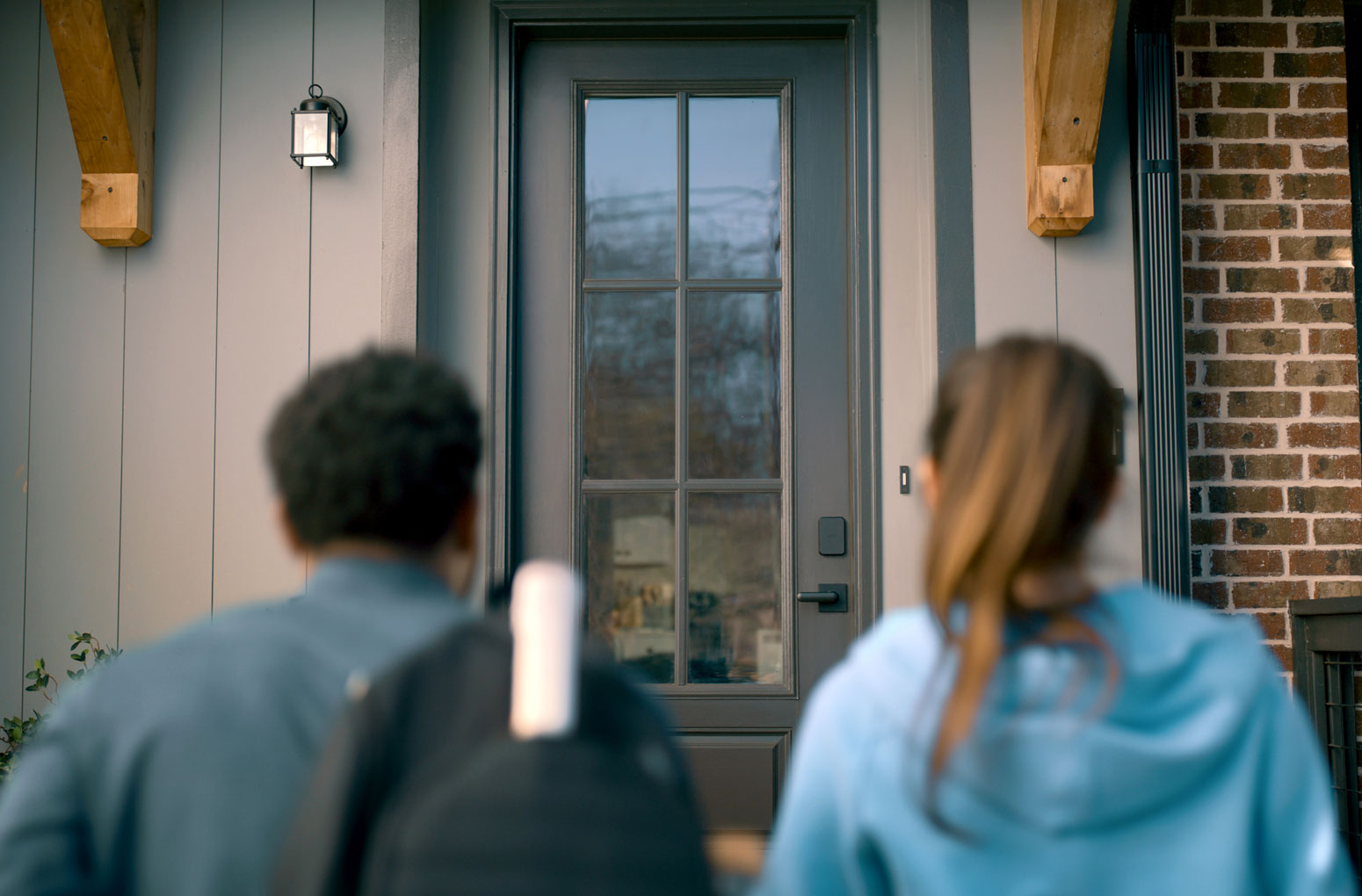 Schlage Sense Pro UWB smart lock uses angle of travel and user intent to allow hands free access