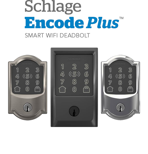 Schlage Encode Plus Smart WiFi Deadbolt