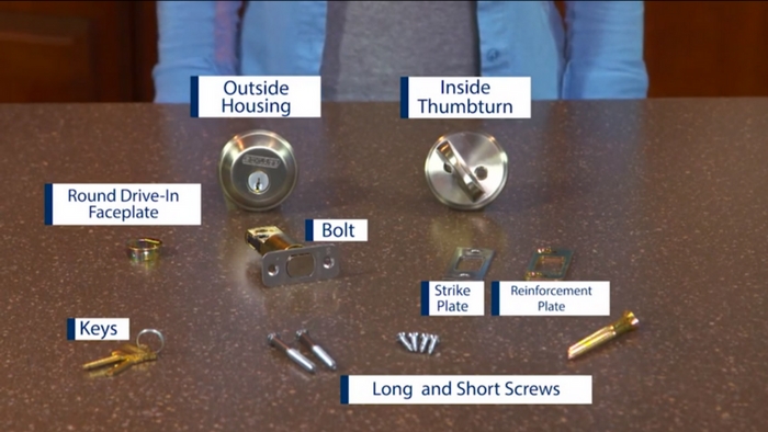 schlage handleset parts diagram