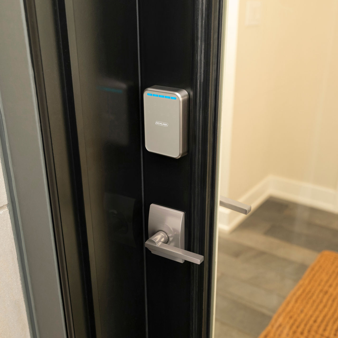 Schlage Sense Pro™ Smart Deadbolt and Latitude Lever with Century Trim