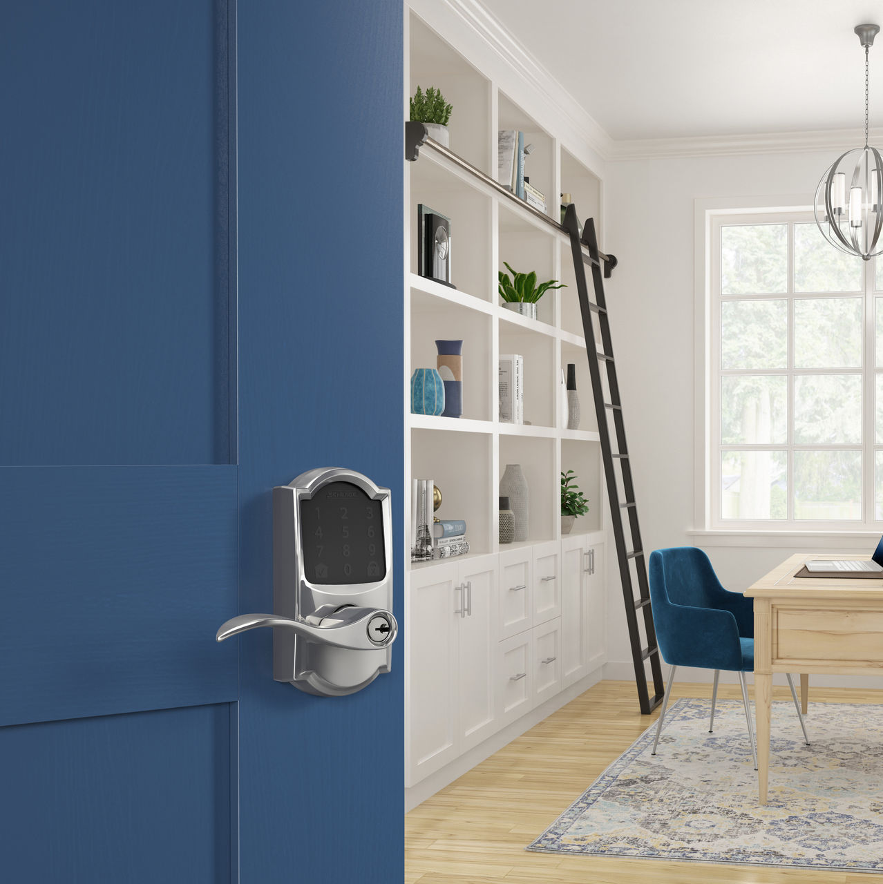 Schlage Encode™ Smart WiFi Lever with Accent Lever