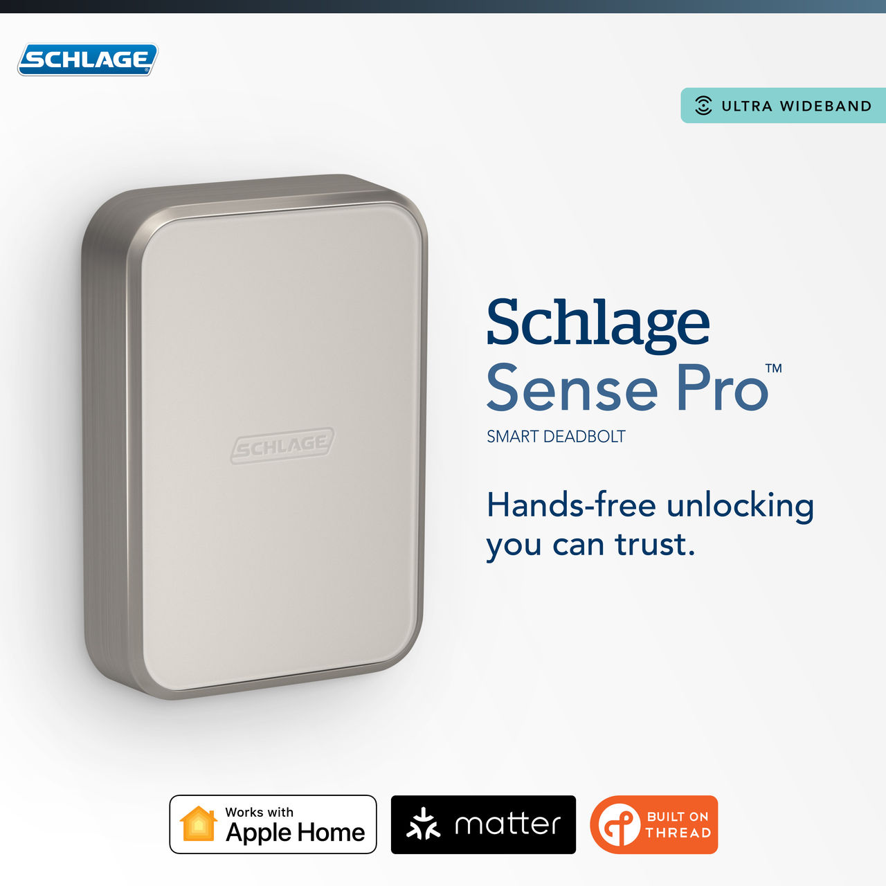 Schlage Sense Pro™ Smart Deadbolt