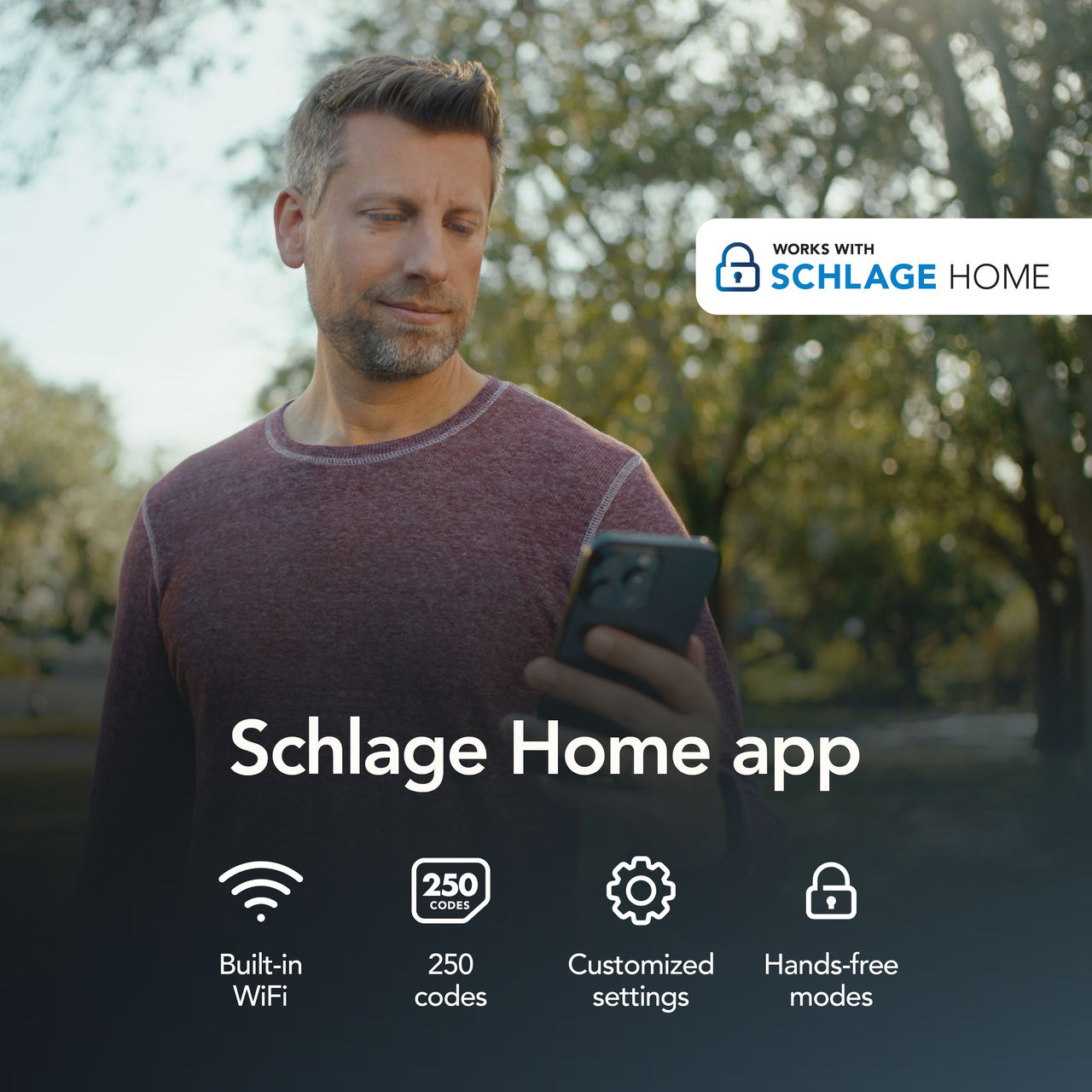 Schlage Sense Pro™ Smart Deadbolt