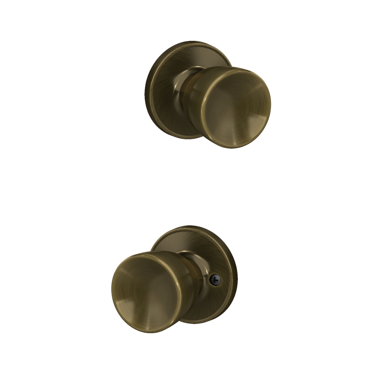J Series Byron Knob Hall & Closet Lock