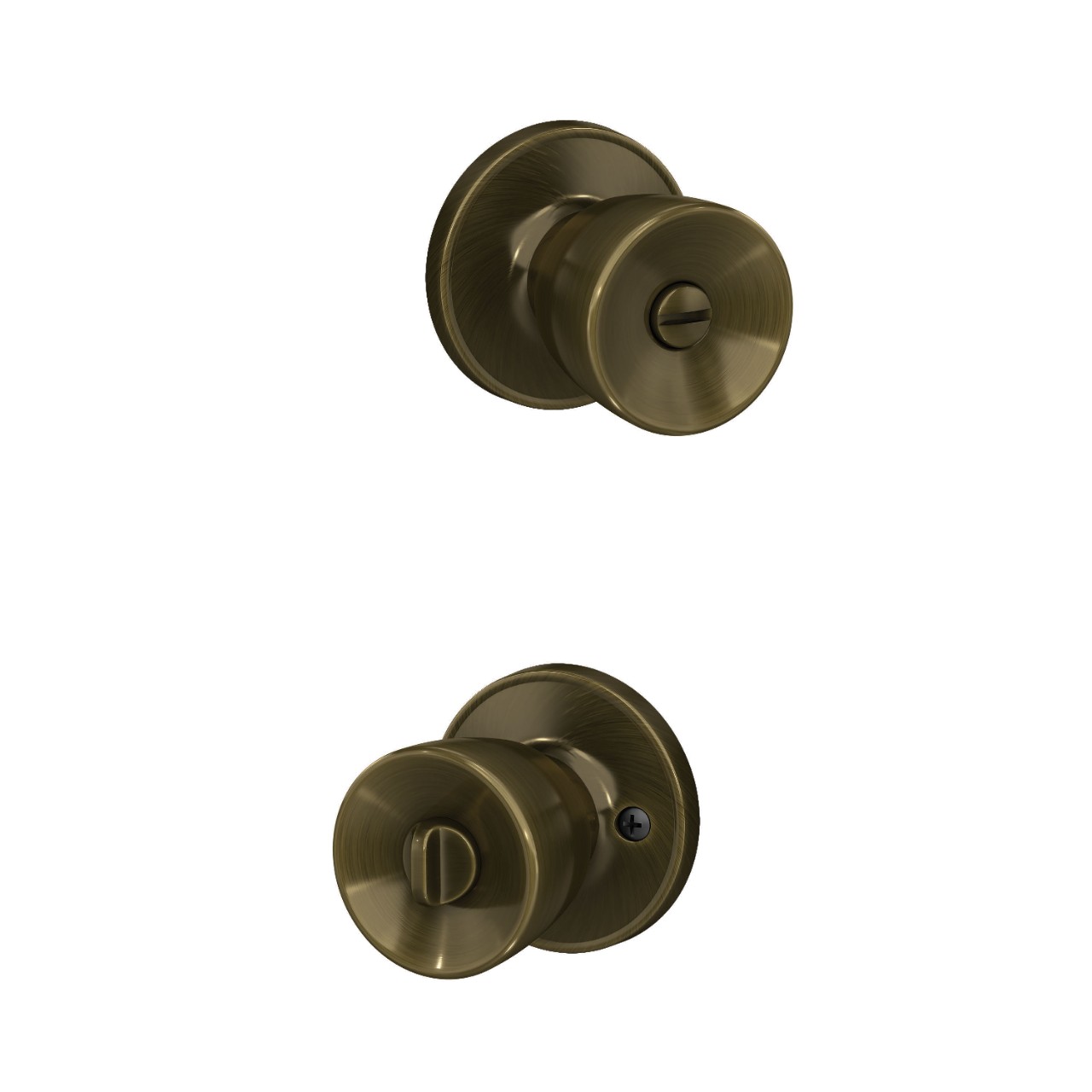 J Series Byron Knob Bed & Bath Lock