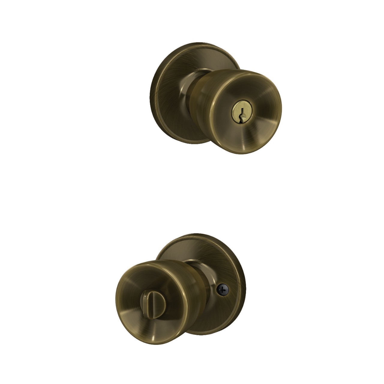 J Series Byron Knob Keyed Entry Lock
