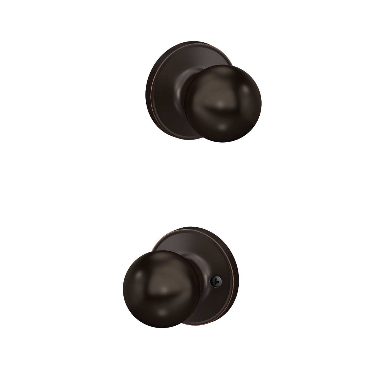 J Series Corona Knob Hall & Closet Lock