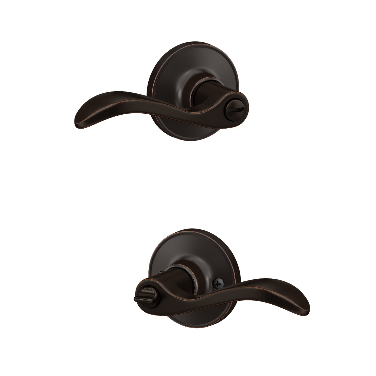J Series Seville Lever Bed & Bath Lock