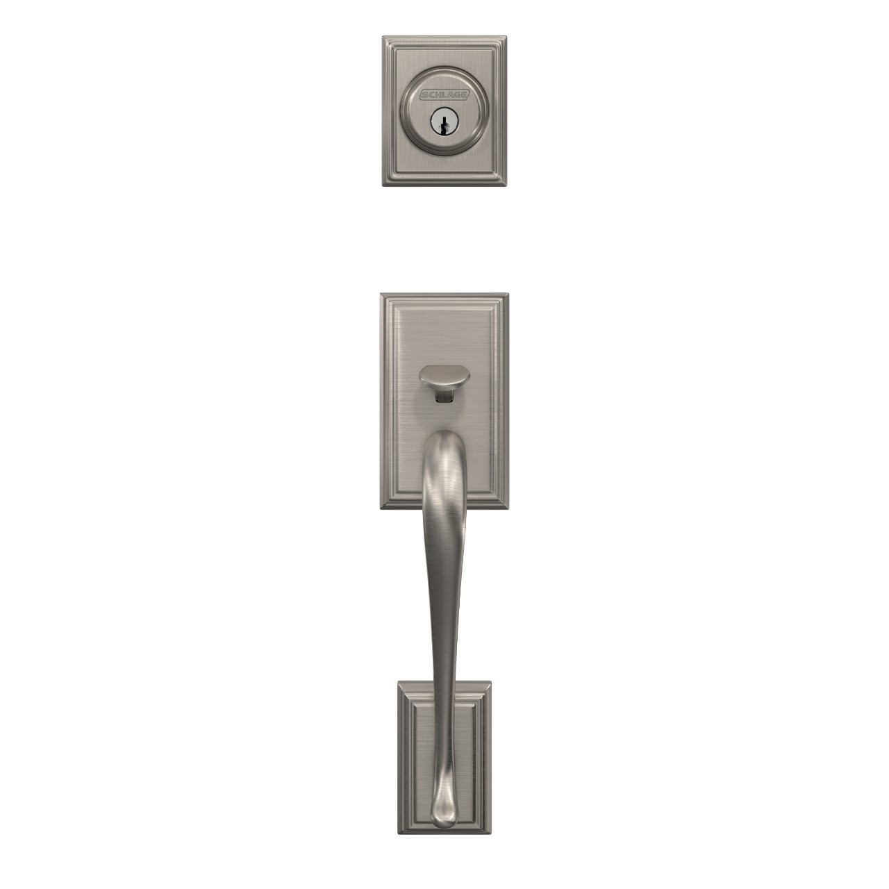 Custom Addison Single Cylinder Handleset Exterior
