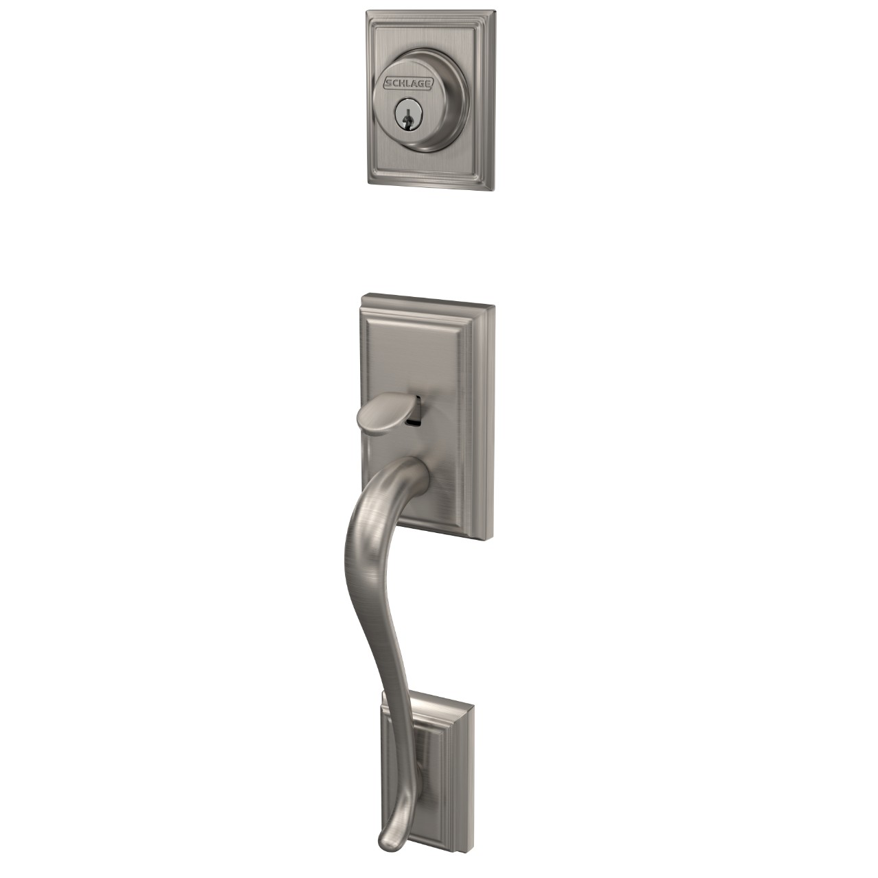 Custom Addison Single Cylinder Handleset Exterior