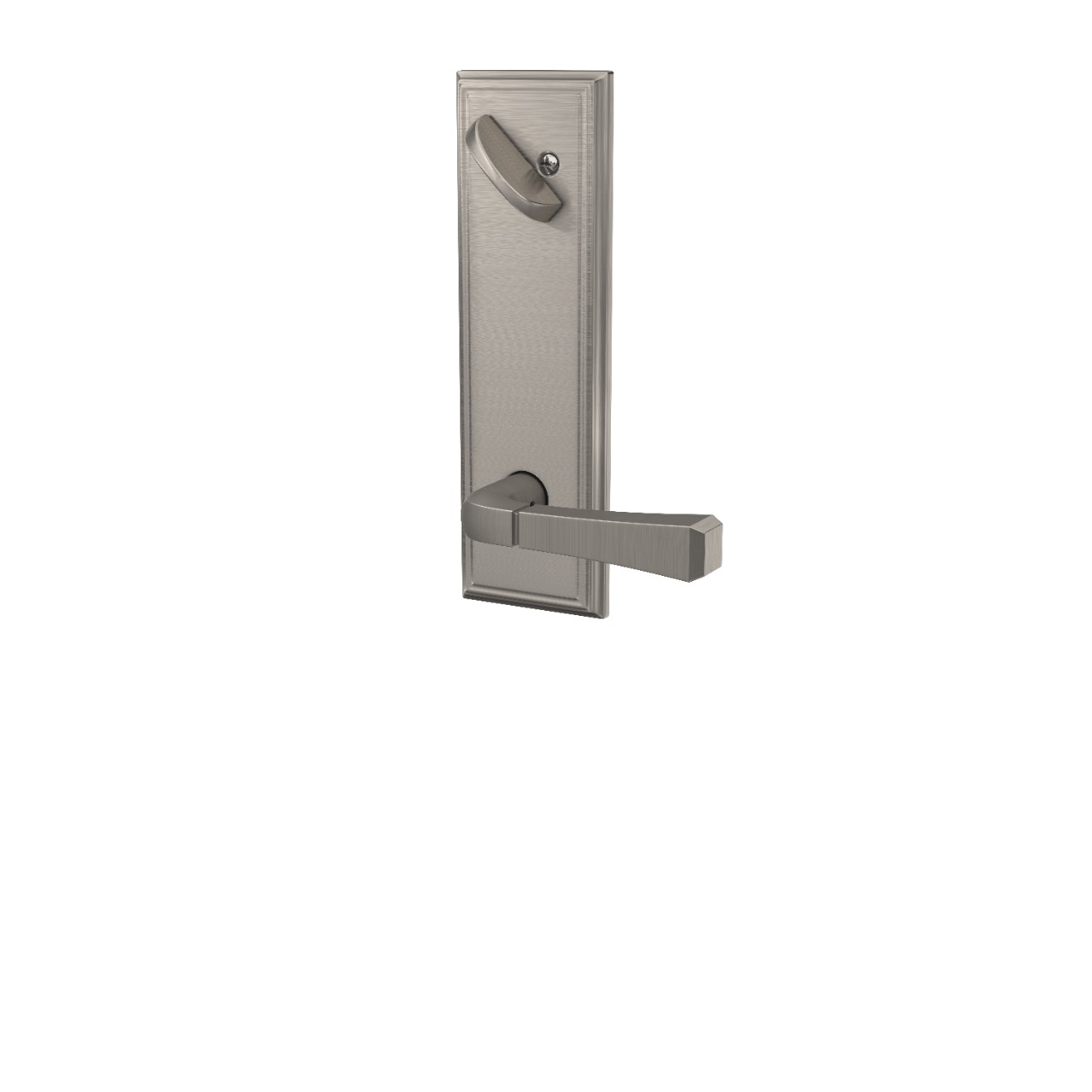 Single Cylinder Handleset Interior with Rivington Lever