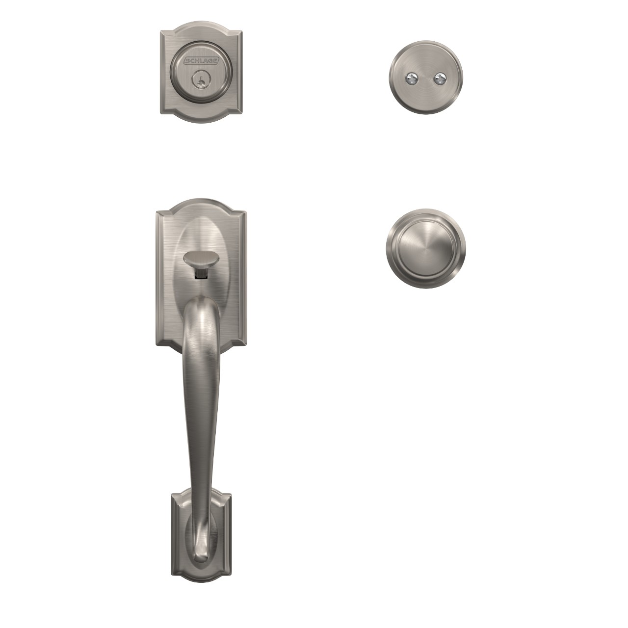 Custom Inactive Handleset and Andover Knob with Alden Trim