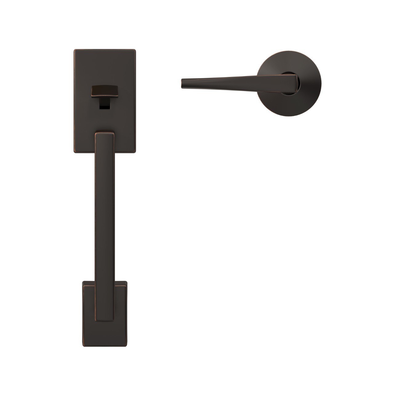 Custom Front Entry Handle and Eller Lever with Kinsler Trim