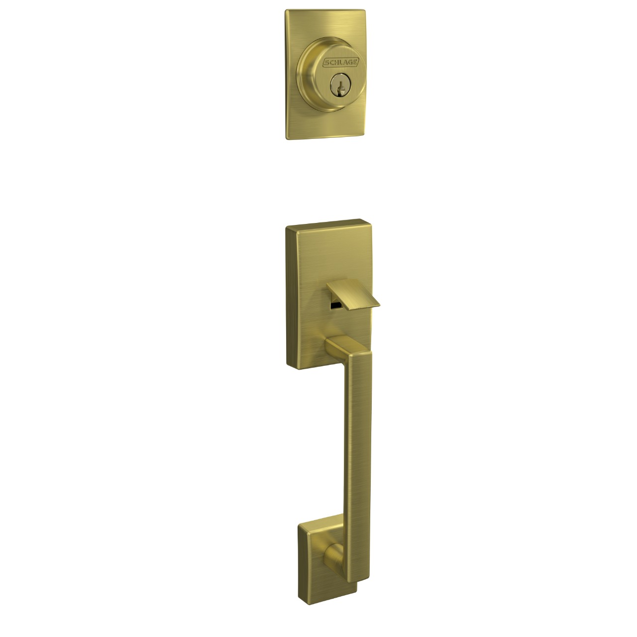 Custom Century Single Cylinder Handleset Exterior