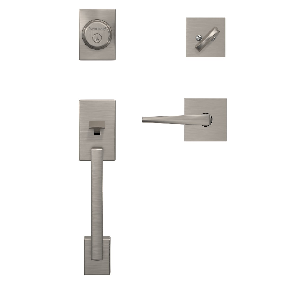 Custom Inactive Handleset and Eller Lever with Collins Trim