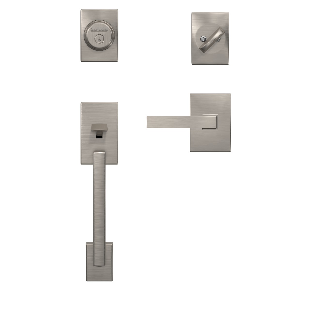 Custom Inactive Handleset and Northbrook Lever with Century Trim