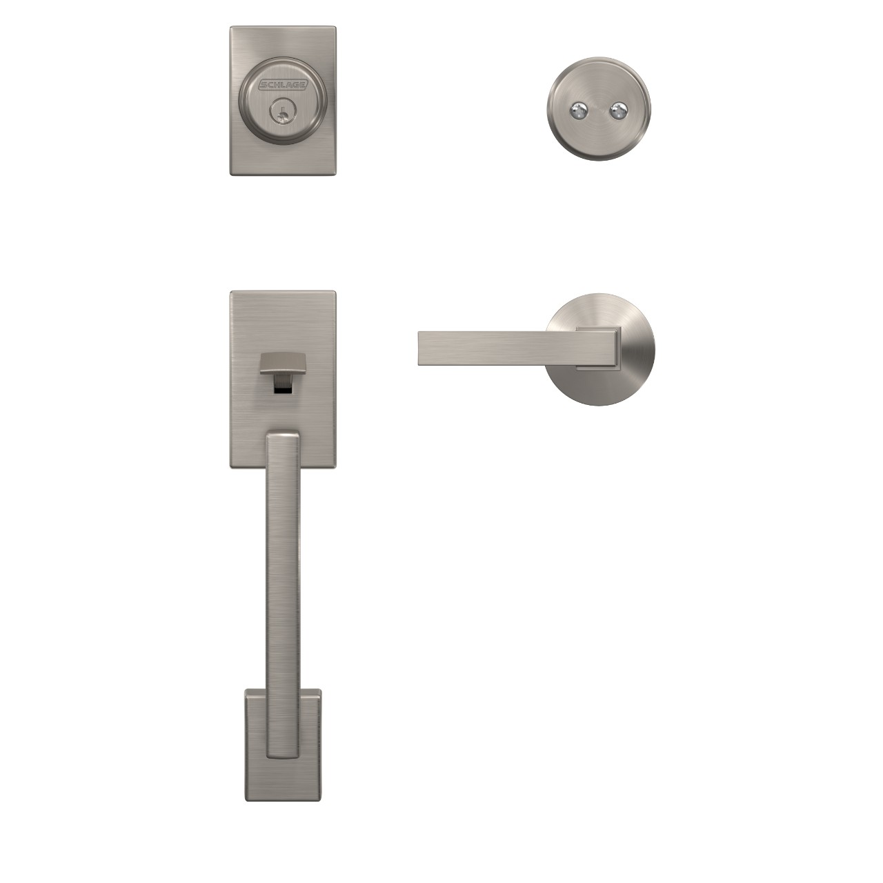 Custom Inactive Handleset and Northbrook Lever with Kinsler Trim