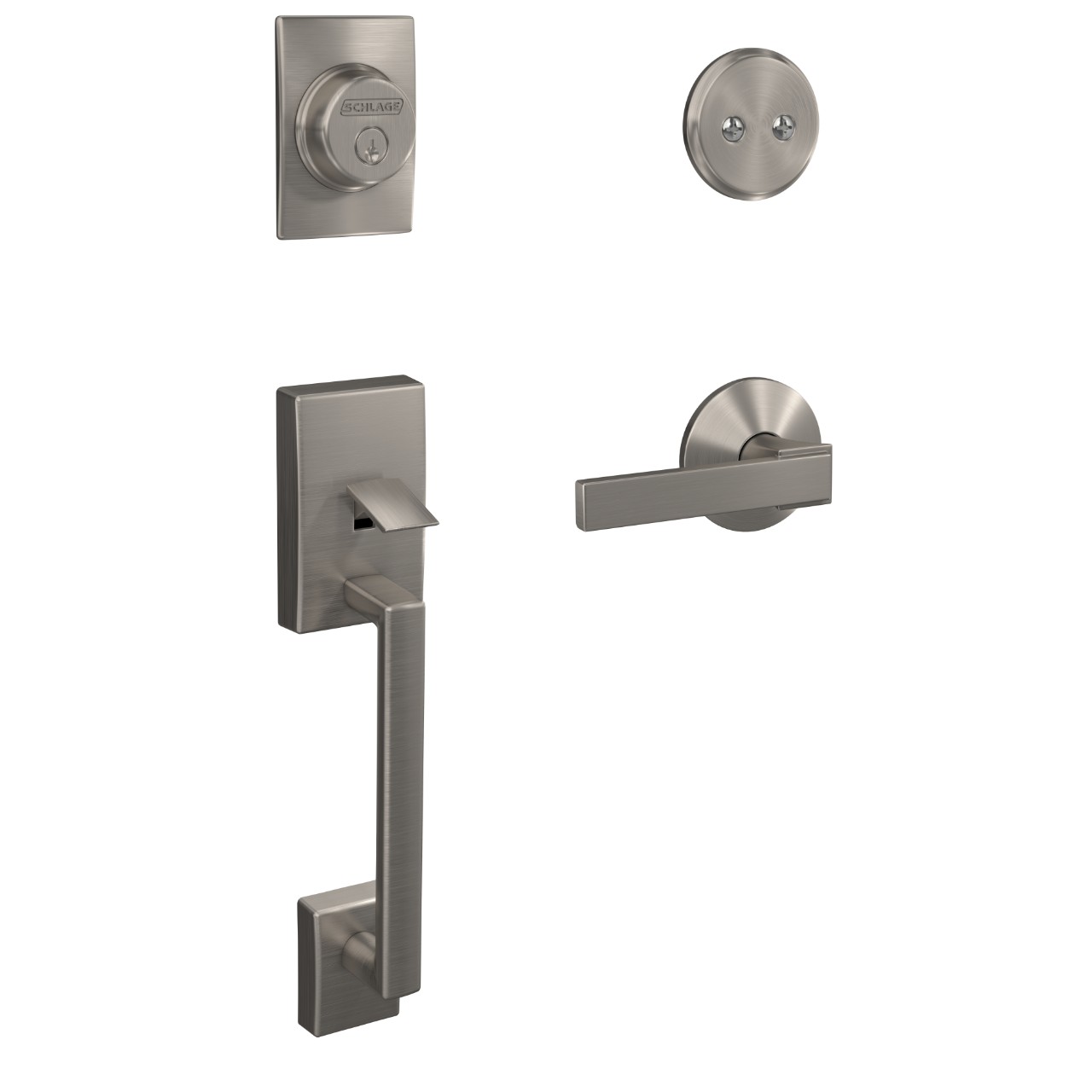 Custom Inactive Handleset and Northbrook Lever with Kinsler Trim