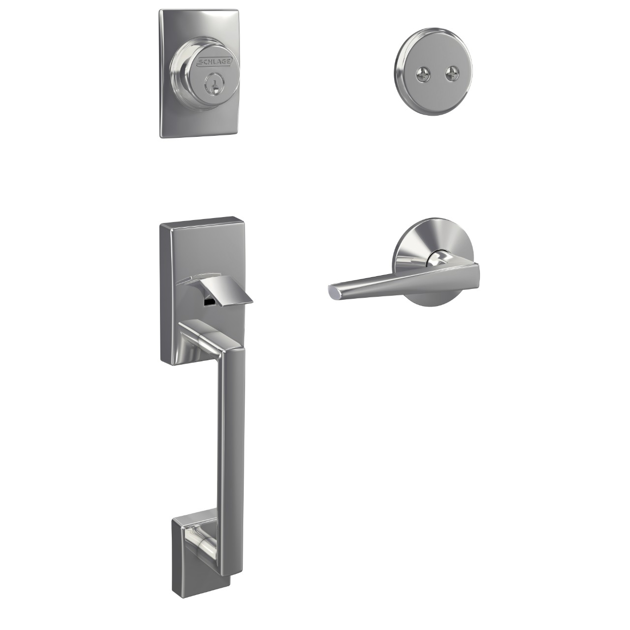 Custom Inactive Handleset and Eller Lever with Kinsler Trim