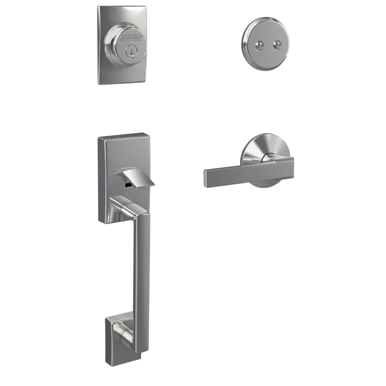 Custom Inactive Handleset and Northbrook Lever with Kinsler Trim