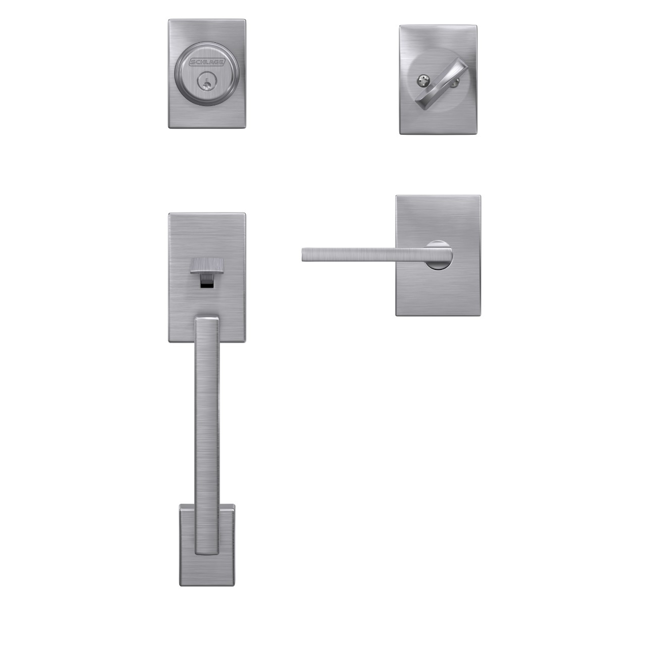 Custom Inactive Handleset and Latitude Lever with Century Trim