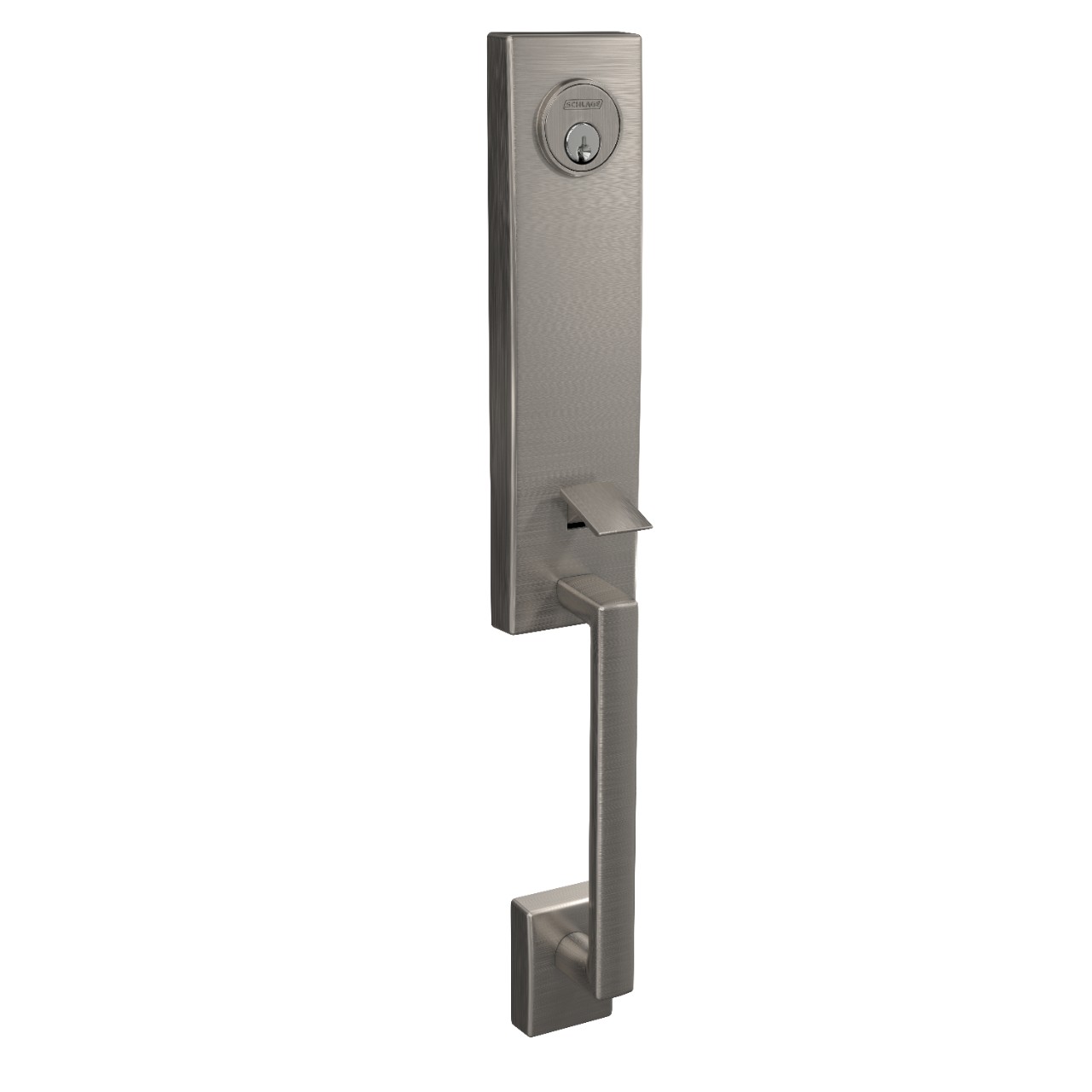 Century 3/4 Trim Single Cylinder Handleset Exterior
