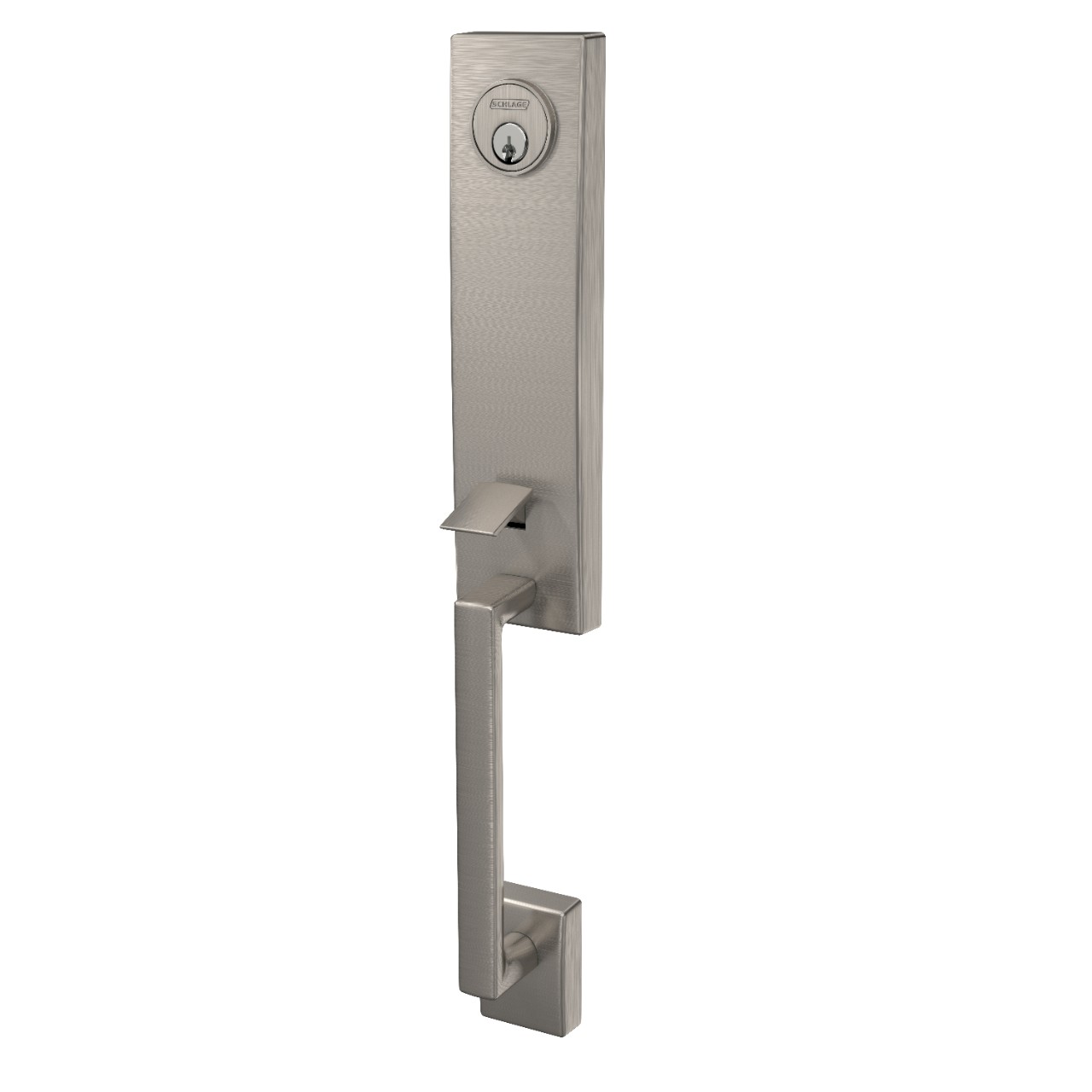 Century 3/4 Trim Single Cylinder Handleset Exterior