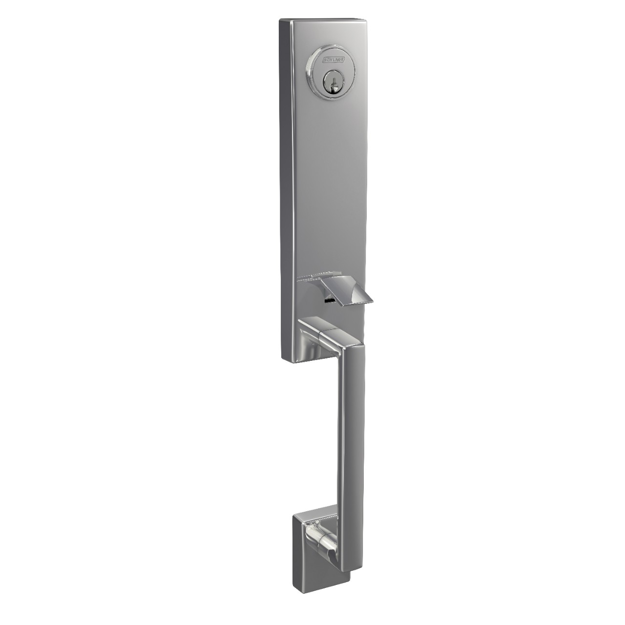 Century 3/4 Trim Single Cylinder Handleset Exterior