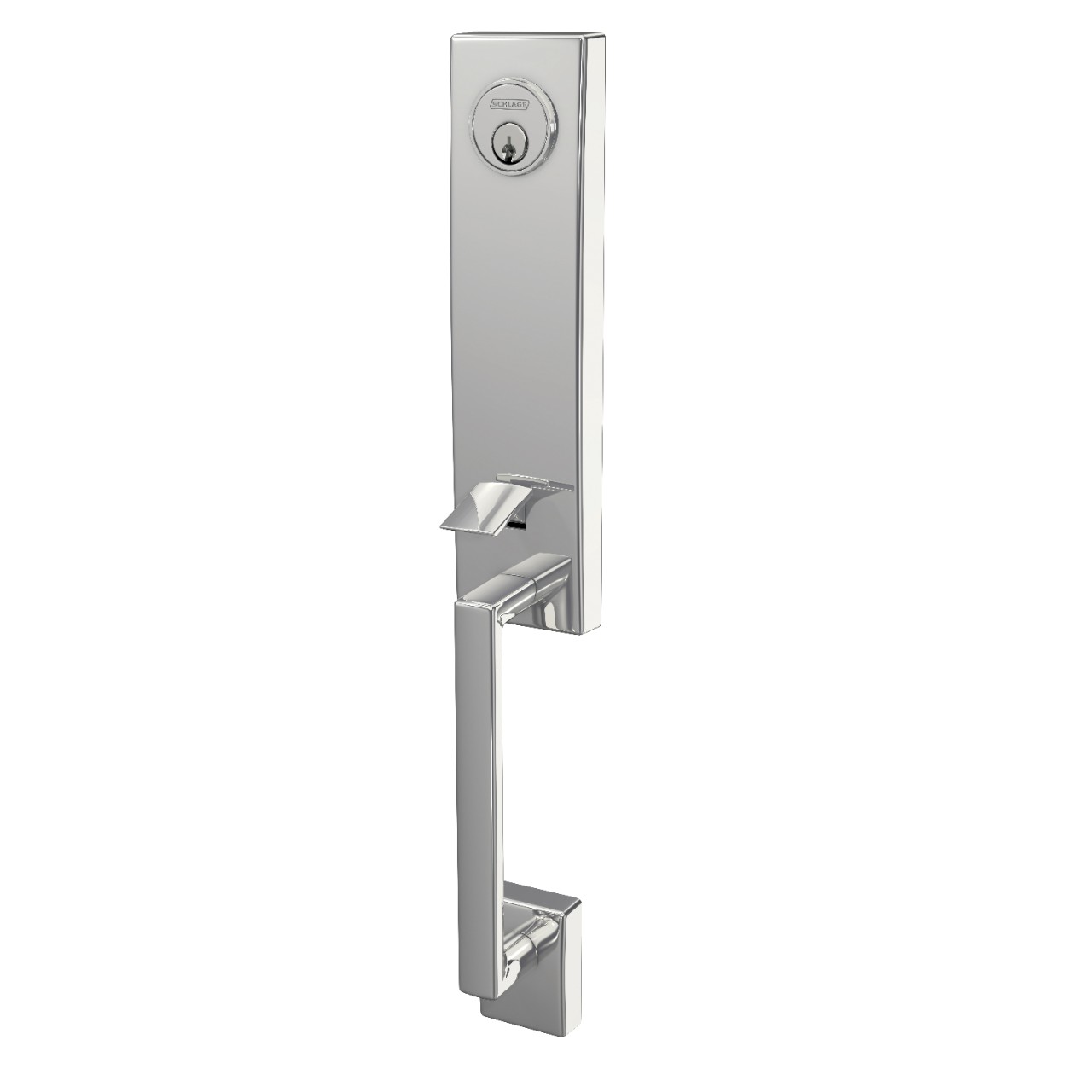 Century 3/4 Trim Single Cylinder Handleset Exterior