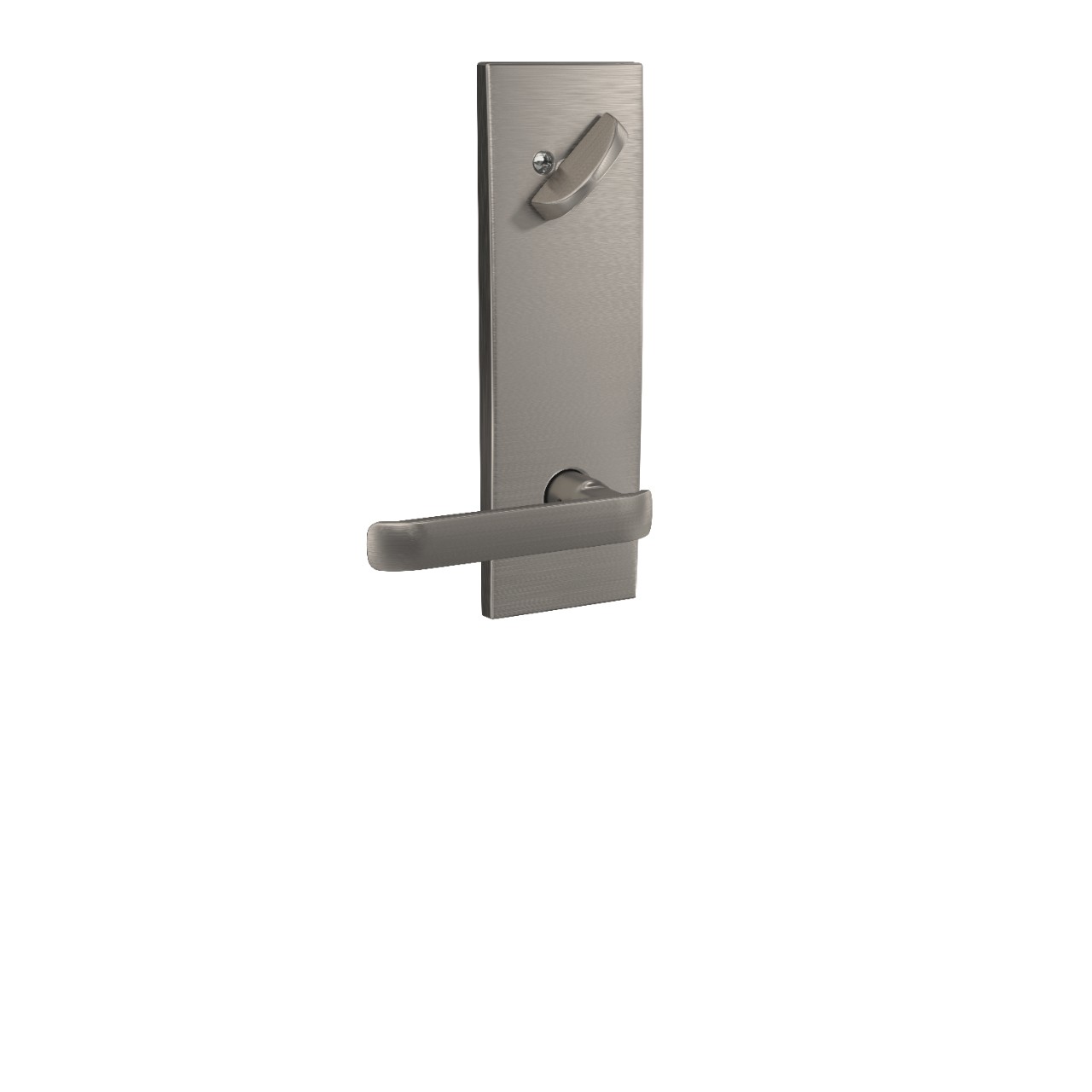 Century 3/4 Trim Single Cylinder Handleset Interior with Clybourn Lever