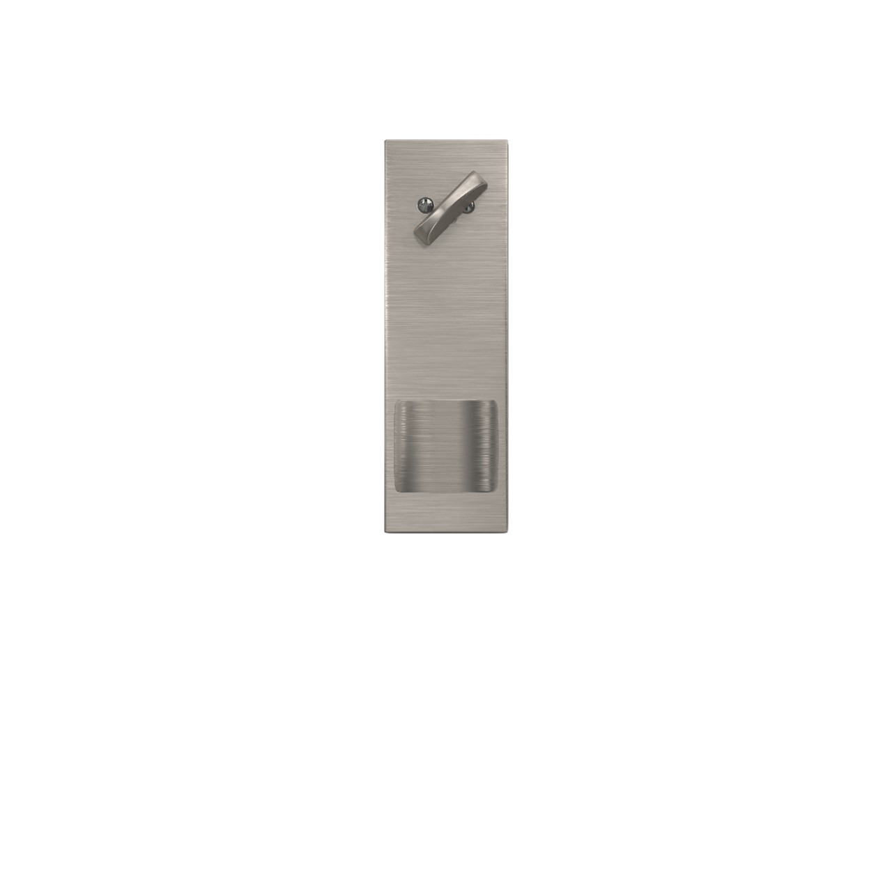 Century 3/4 Trim Single Cylinder Handleset Interior with Ganton Knob
