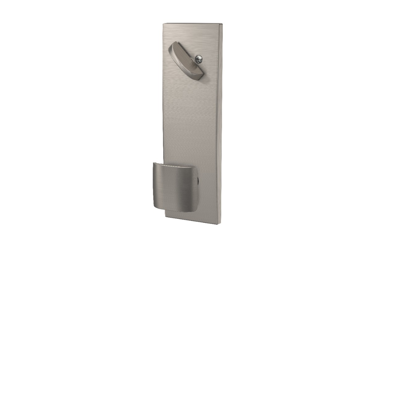 Century 3/4 Trim Single Cylinder Handleset Interior with Ganton Knob