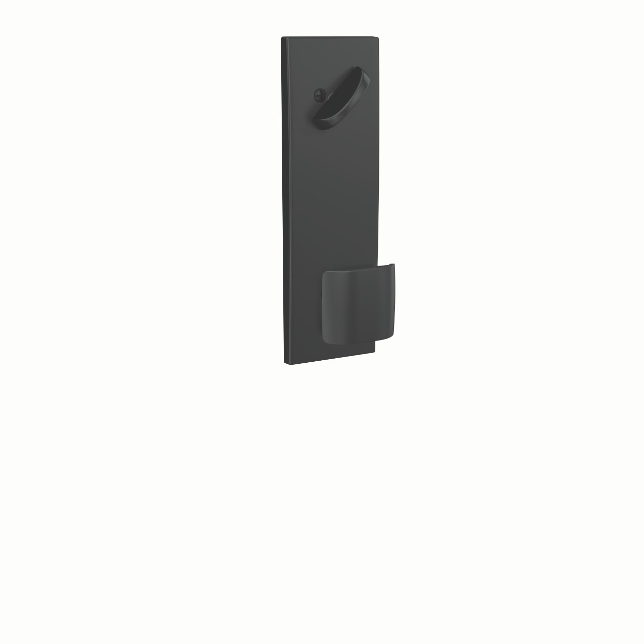 Century 3/4 Trim Single Cylinder Handleset Interior with Ganton Knob