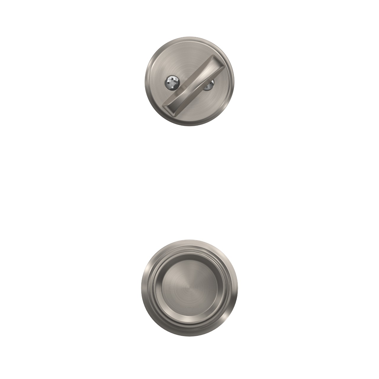 Single Cylinder Handleset Interior with Offerman Knob