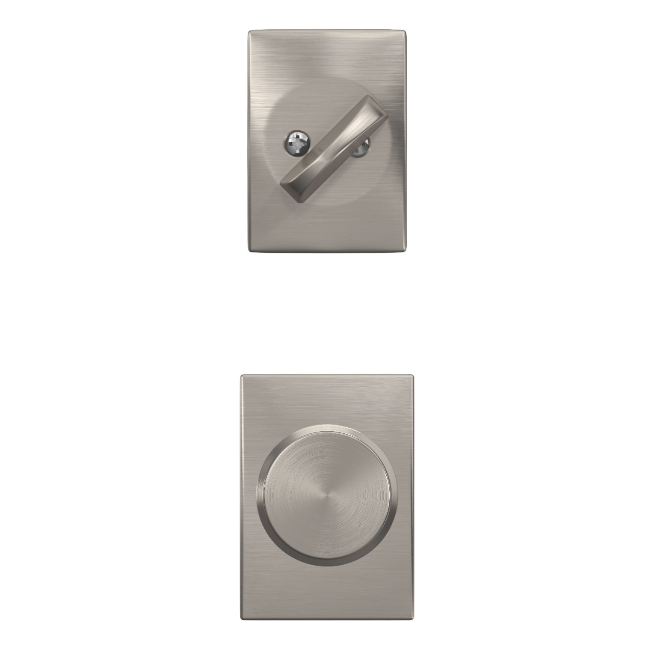 Single Cylinder Handleset Interior with Swanson Knob