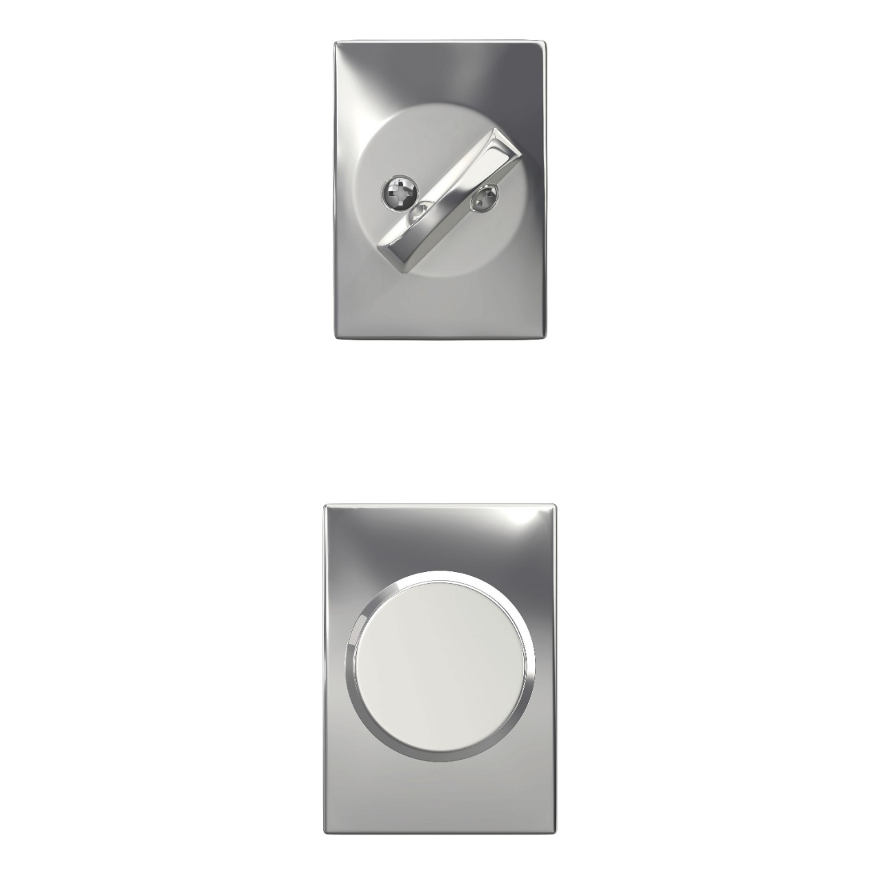 Single Cylinder Handleset Interior with Swanson Knob
