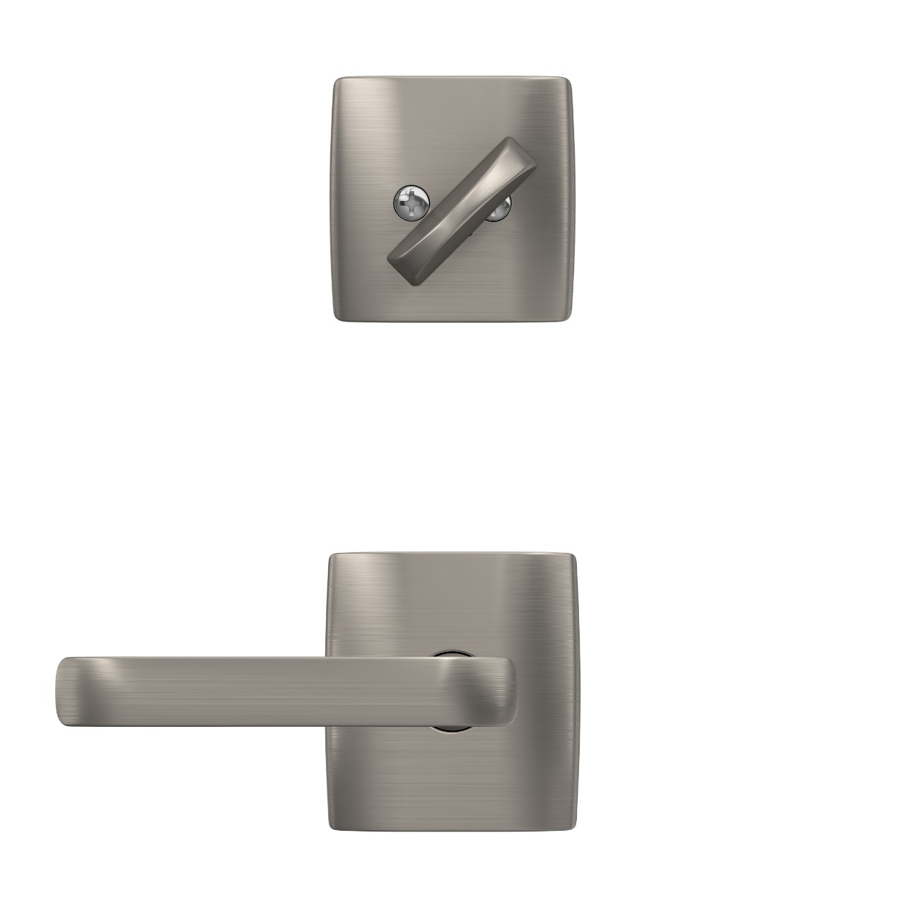 Inactive Handleset Interior with Clybourn Lever