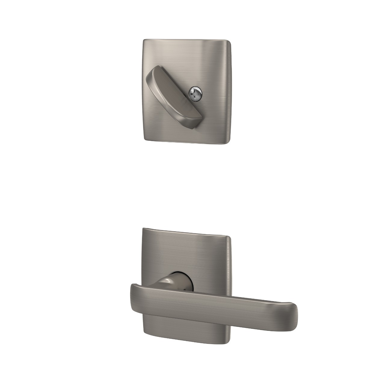 Inactive Handleset Interior with Clybourn Lever