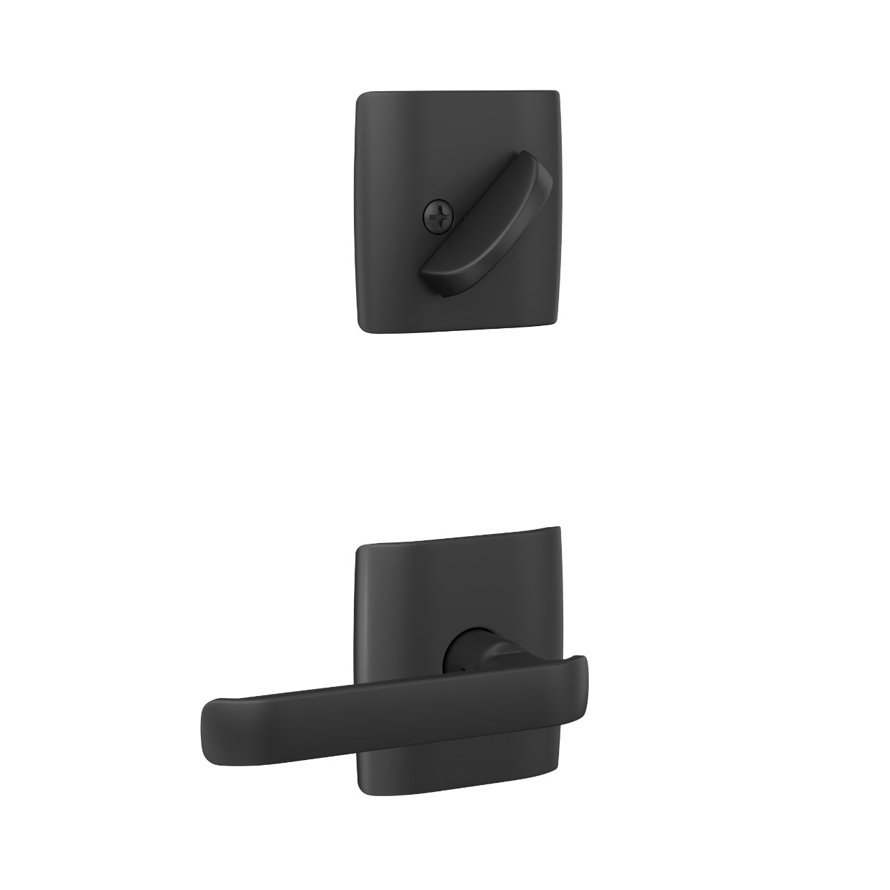 Inactive Handleset Interior with Clybourn Lever