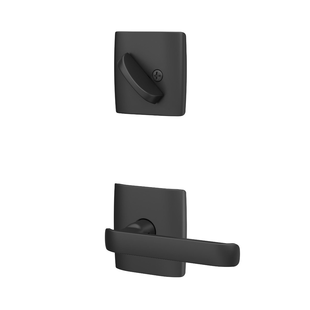 Inactive Handleset Interior with Clybourn Lever